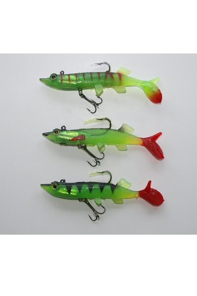 SASA 3lü Turna Silikon Set 12 Cm 22 Gr