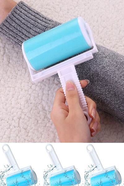 MOBEE Ρολό αφαίρεσης τριχών και σκόνης που πλένεται, μεγάλου μεγέθους, πρακτι...