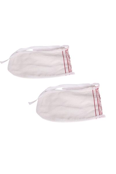 KaracaLif Thick Bath Bag White X 2 Pieces