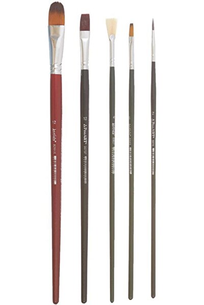 Ponart Kosida Oil Painting Brush Set and Acrylic Brush Set Kfoa-set