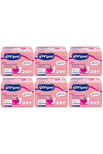 Canped Mesane Pedi Ultra L - Large - Büyük - Yoğun 60 Adet (6PK*10)