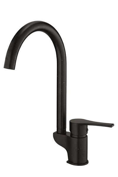 GPD Mte65-sg Atros Single Body Sink Faucet (black Granite Coating) (tsen817)