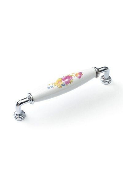 CLV PORSELEN KULP 96mm Porcelain Handle Furniture Handle Cabinet Handle