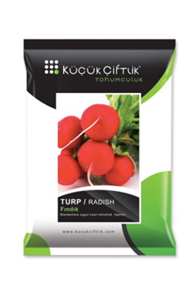 Küçük Çiftlik Turp Tohumu Fındık 25 Gr Tohum