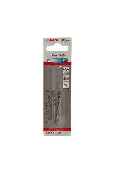 Bosch HSS PointTeQ twist drill 2.0 mm