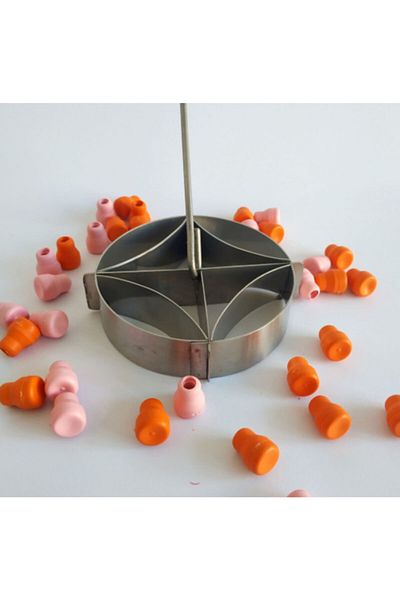 Nar kalıp Narkalıp Iron Dessert Mold Round Star Model