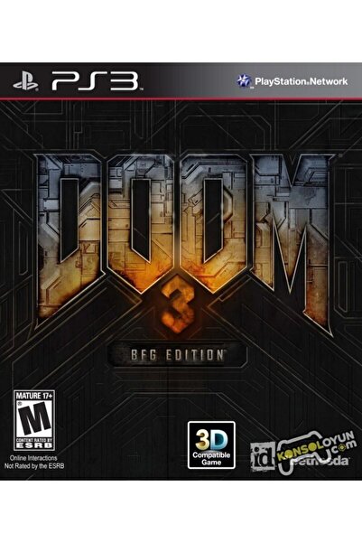 BETHESDA Ps3 Doom3- Orjinal Oyun - Sıfır Jelatin