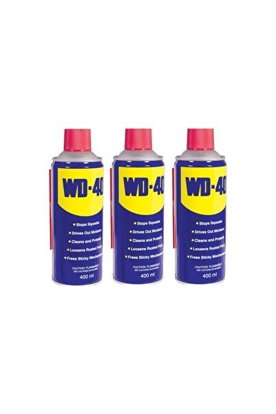 Henkel Wd-40 400 Ml Çok Amaçlı Pas Sökücü Ve Yağlayıcı Sprey 3 Adet