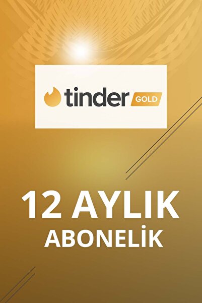 Tinder Gold 12 Aylık Abonelik