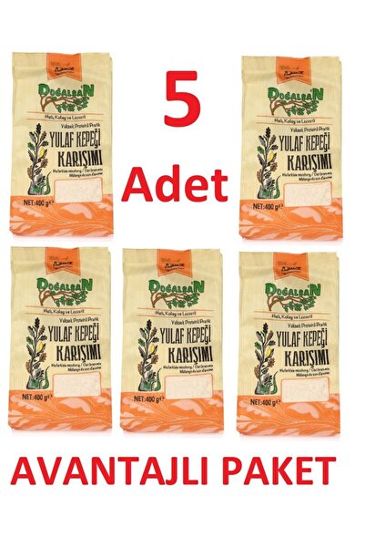 Doğalsan Yulaf Kepeği Karışımı 400 Gram 5 Adet Avantajlı Set
