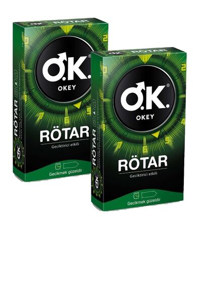 Okey Rötar  Etkili Prezervatif 10'lu 2 Paket