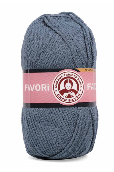 Ören Bayan Blue Ören Favorite Knitting Yarn Charcoal - 018