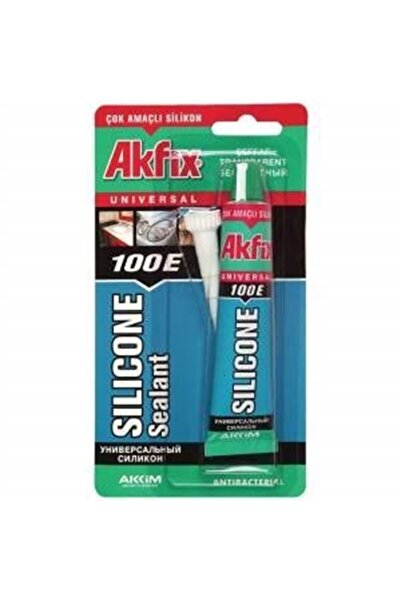 Akfix 100e Beyaz Silikon 50 Ml