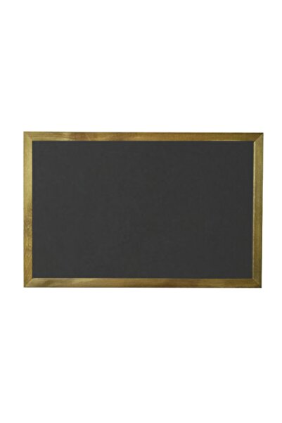 Vivekka 30x45 Duvara Monte Ahşap Çerçeve Laminat Kara Yazı Tahtası