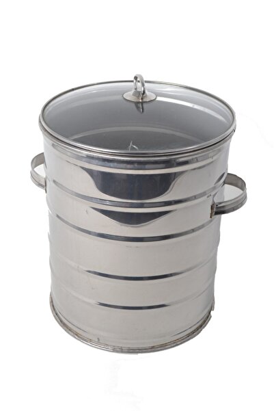 Mangal Keyfi Tenekede Tavuk Aparatı Cam Kapaklı 28x36cm