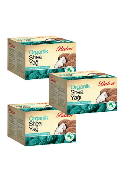 Balen 50 ml Organic Shea Butter - 3 Pieces