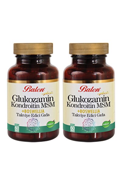 Balen Glukozamin Kondroitin Msm Boswelia Tablet 60 - 1200 Mg X 2 Adet