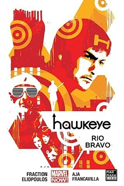 Marmara Çizgi Yayınları Hawkeye 1-2-3-4 Cilt Set