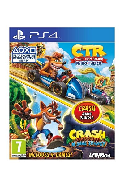 ACTIVISION Crash Bandicoot Bundle - N. Sane Trilogy + Ctr Nitro-fueled Ps4 Oyun
