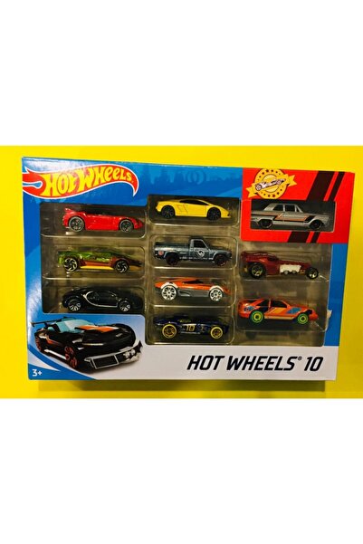 HOT WHEELS Hot Wheels 10'lu Araba Seti
