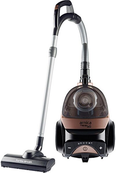Arnica Tesla Premium Toz Torbasız 750 Watt Yıkanabilir Hepa13 Filtreli Teleskobik Borulu Rose Süpürge