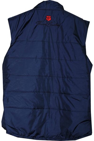 Thomas Breitling Men's Navy Blue Winter Vest