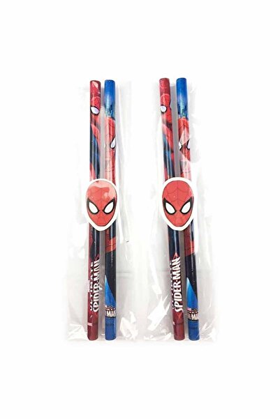 SPIDERMAN Kurşun Kalem Seti 2 Kalem ve Silgi