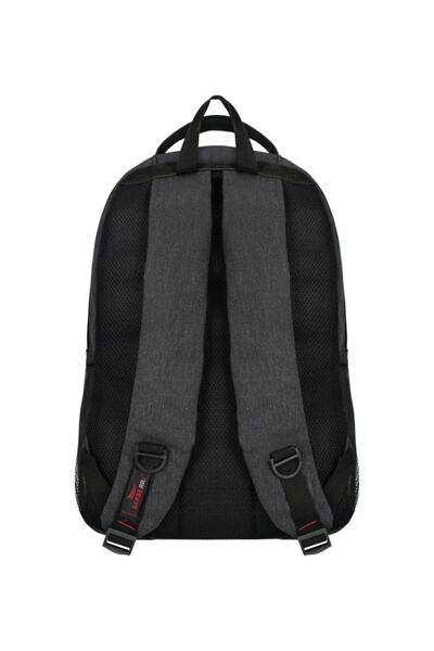 barberri 17 Inch Beige Canvas Laptop Backpack - Compartment, Daily Use, Cod: 7300