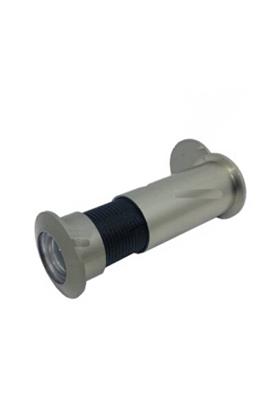 LaMiaSeta Saten Geniş Uzun Çelik Kapı Dürbün Kapaklı Kapı Dürbünü