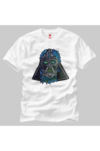 Crazy Чоловіча біла футболка Star Wars Дарт Вейдер Зомбі