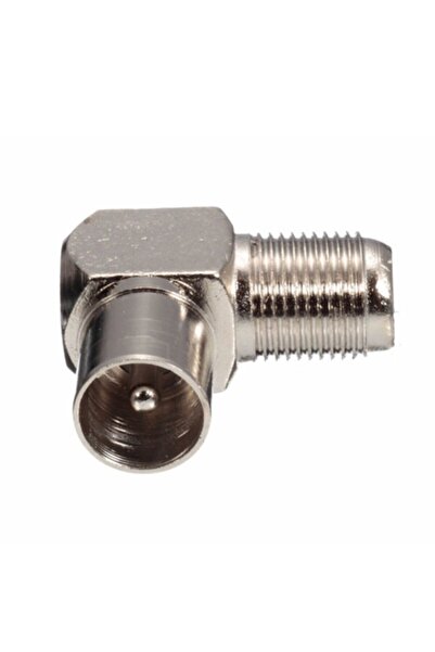 OEM F Dişi Tv Anten Erkek Çevirici "l" Tipi Fiş -2 Adet