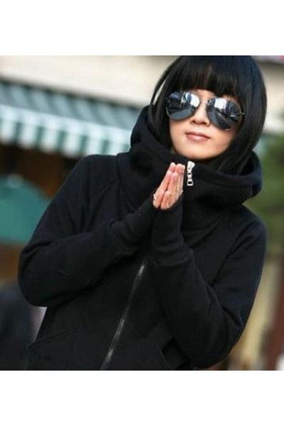 Armadillos Women's Fleece Sweatshirt Cardigan with Gloves