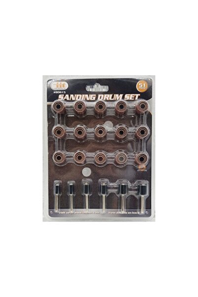 Genel Markalar 0 - 250 Watt 400 Gravür Makinesi Için Zımpara Seti 51 Parça (d...