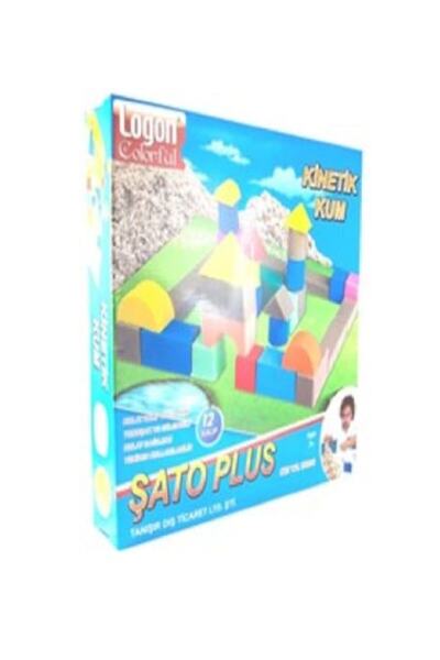 Logon Şato Plus Kinetik Kum Set 12 Kalıp 1500 Gram