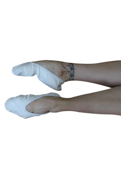 TUGİS SANAT Beyaz Pisi Pisi-folklor Pisisi- 23 Nisan Ayakkabısı