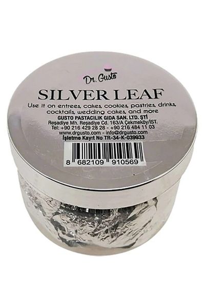 Dr. Gusto Dr Gusto Foil 16 X 16 cm Silver