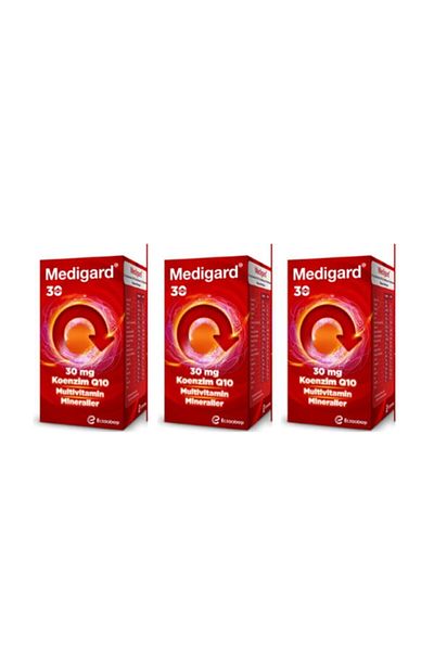 Medigard Eczacibasi Vitamin Mineral Kompleks Coq10 90 Tablet 3 X 30 Tablet Set Multivitamin Trendyol