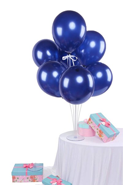 Partifabrik Синій металічний букет повітряних куль - Стенд для повітряних куль