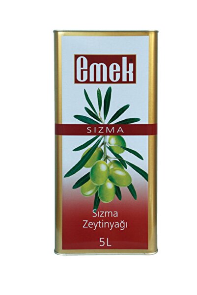 Emek Zeytinyağı Sızma Naturel 5 Lt Teneke 1 Adet
