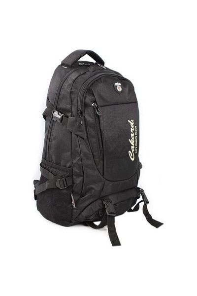 CAKARD Unisex Black Mountaineer 50 Liter 20" σακίδιο πλάτης με θήκη φορητού υπολογιστή