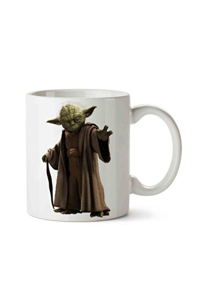 ART HEDİYE كوب يودا دارث مول جيدي مطبوع على الجانبين