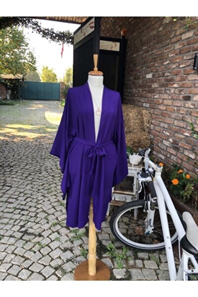 etamincebursa Women's Purple Kimono