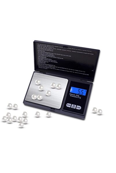 Doosl Hassas Cep Terazi 500g/0.01g Mini Açılır Kapak Lcd Dijital Ekran