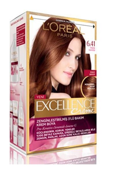 L'Oreal Paris Excellence Saç Boyası 6.41 AZ3600521651896