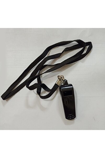 LEADER TRADE Siyah Renk İpli Bekçi Ve Polis Düdük