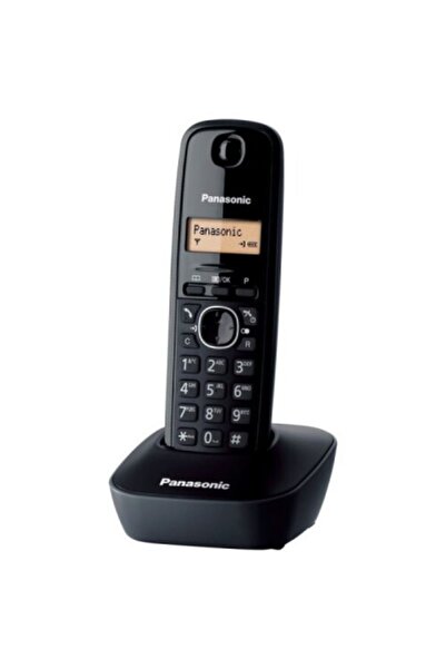 PANASONIC Kx-tg 1611 Dect Kablosuz Telsiz Telefon (siyah)