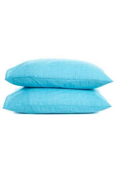 MERTİM Μαξιλαροθήκη Mer-tim 2 Pack 50x70 Ranforce Blue