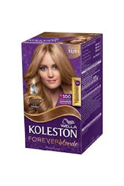 Wella Koleston 12/81 Küllü Inci Sarısı Kit Saç Boyası