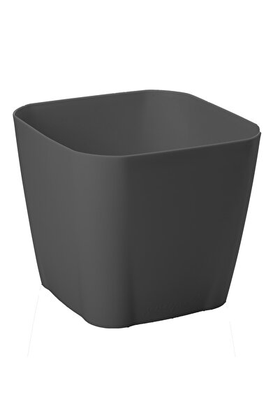 MF Botanik Dekoratif Safir Saksı 1.8 Litre Antrasit