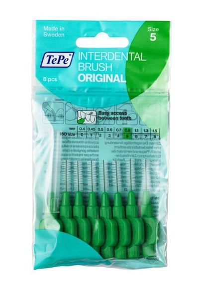 TePe Green 0.8mm Dental Product - Comfortable Cut